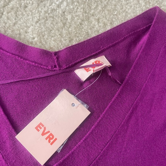 Evri V-Neck Dolman Tunic - Picture 1 of 6